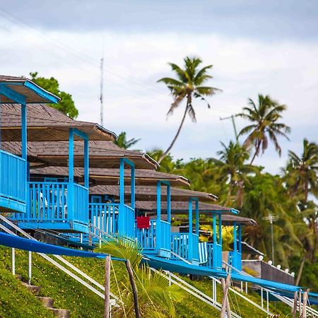 Litia Sini Beach Fales Lalomanu Bagian luar foto