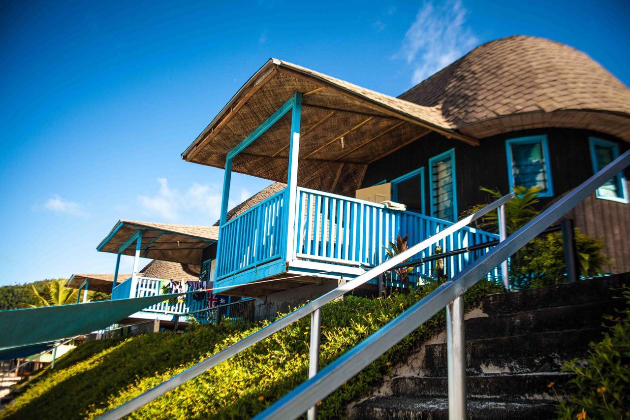 Litia Sini Beach Fales Lalomanu Bagian luar foto